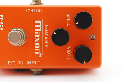 ギター Maxon PT-909 PHASE TONE Maxon PT-909 Phase Tone Phaser Guitar Effect Pedal From Japan MIJ