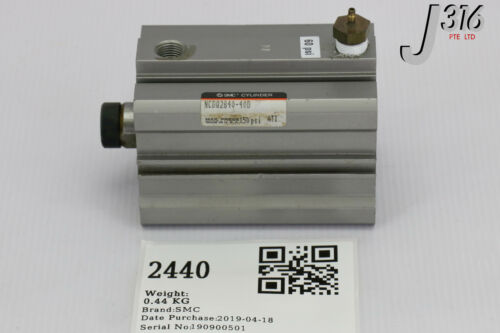 2440 SMC Kompakt Luft Zylinder, 150 Psi Max NCDQ2B40-40D - Bild 1 von 7