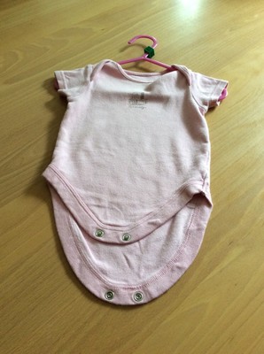 Baby Mädchen Kleidung 6-9 Monate Rosa Baumwolle B Is For Baby Kurzarm Trägertop