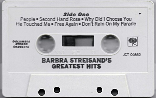 Barbra Streisand – Barbra Streisand’s Greatest Hits, Original Cassette - Picture 3 of 5