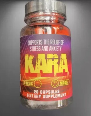 KARA 20 Count Pills  For Stress And Anxiety Free Shipping