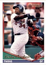 KIRBY PUCKETT RIP HOF MINNESOTA TWINS ⚾ Career Collection 1986 - 2002 ⚾ YOU PICK