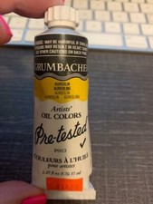 GRUMBACHER Artists' Oil Colors Pre-tested Aureolin Item P003