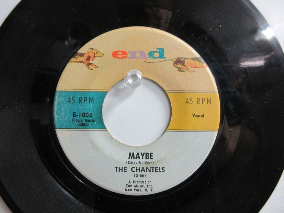 💥' THE CHANTELS ' HIT 45 + PICTURE [MAYBE] 1958 !💥 | eBay