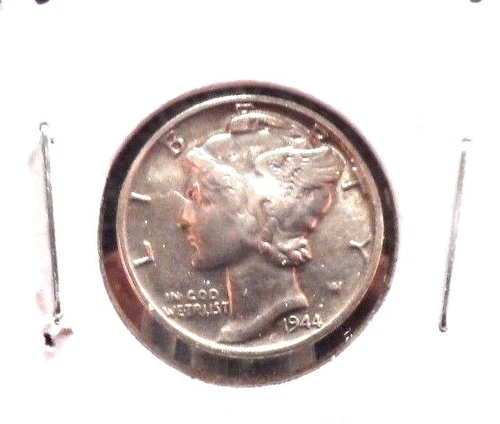 UNCIRCULATED 1944P SILVER MERCURY DIME !!!!!