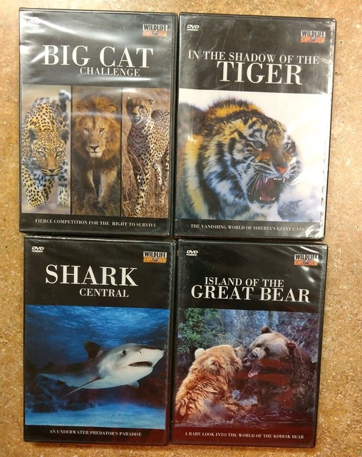 16 lot DVD Collection of Wildlife Explorer Animals Used only 2 Not