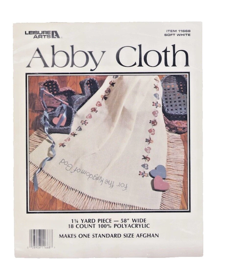 Leisure Arts White Cross Stitch Fabrics