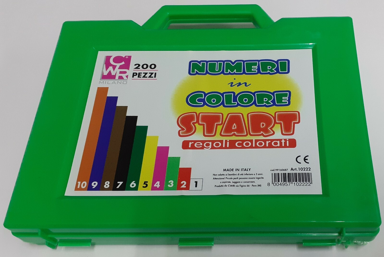 Cwr – Regoli Colorati Valigetta Start 200 Pezzi