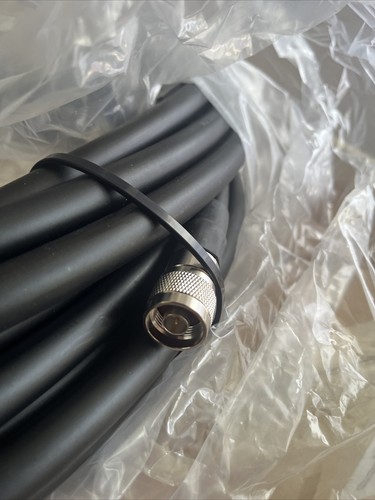 N-Male to N-Male 600 Series Assembly 75' RF for Voice/Video/Data & Antenna Cable