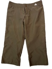 Nike ACG Women's Capri Pants 8 Hiking Outdoor All Conditions Gear Brown Gorpcore