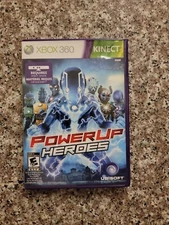 PowerUp Heroes (Microsoft Xbox 360, 2011) Xbox 360 Complete: CD, Manual, Case