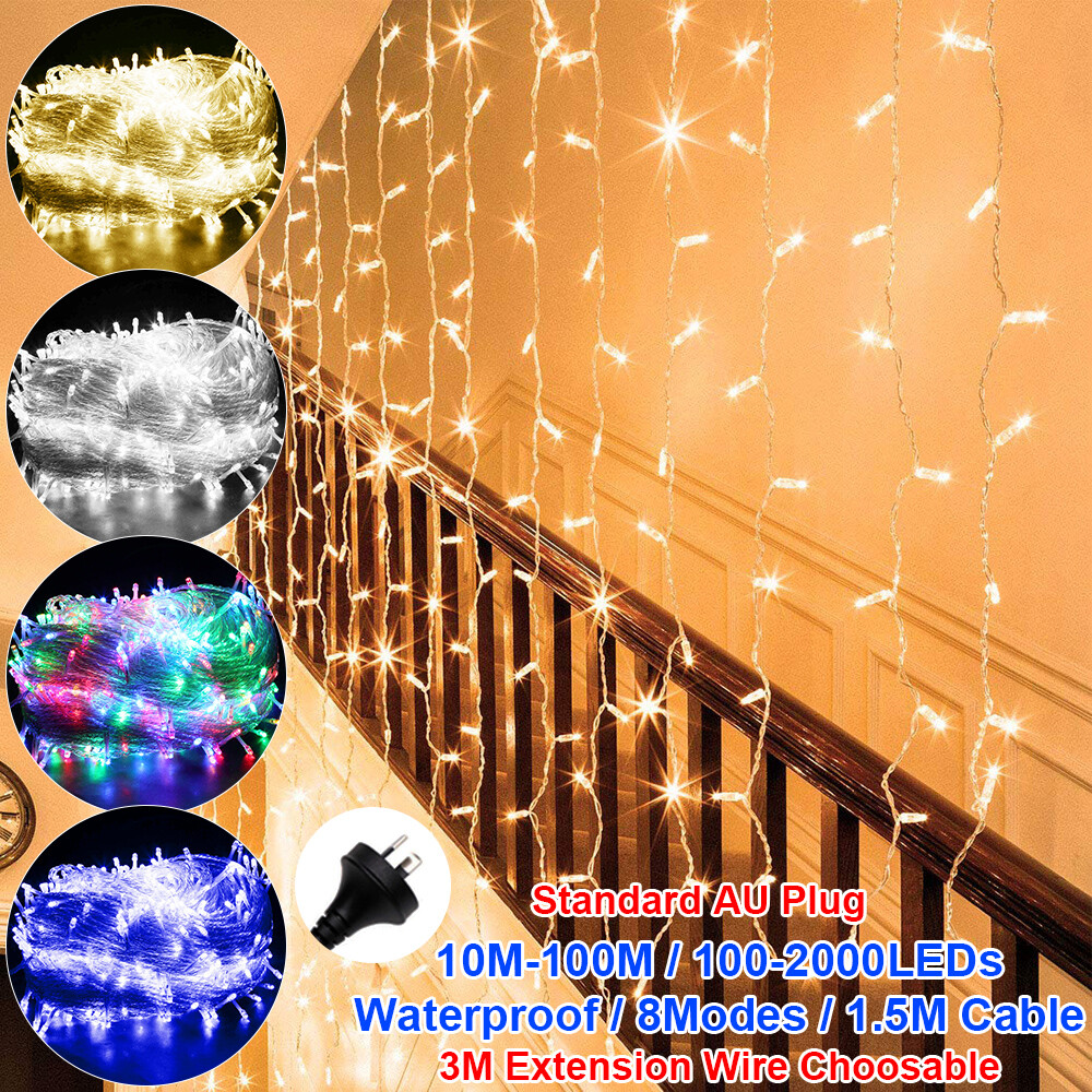 10M 20M 30M 50M 100M String Fairy Lights LED Outdoor Decor Christmas