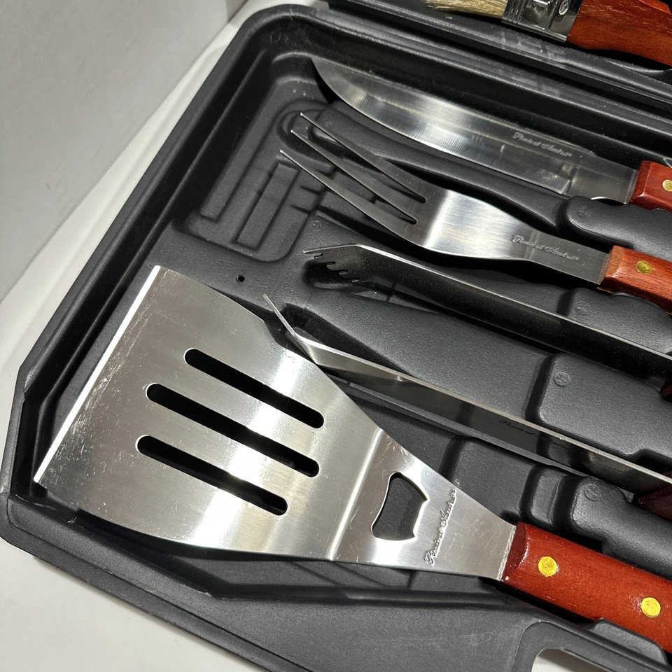 Picnic At Ascot 18-Piece BBQ Grill Set - Missing Grill Brush - Never Used - Image 3 of 4