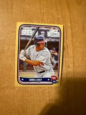 2024 Onyx Vintage Baseball - Daniel Cuvet - Yellow Parallel #d /149