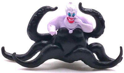URSULA Disney Villain LITTLE MERMAID Ariel PVC TOY Figure Playset 3'' FIGURINE!
