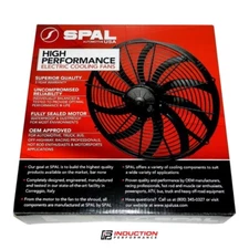 SPAL 12" Curved Blade - Medium Profile Electric Puller Fan - 1328 CFM - 30101522