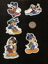 Disney Stickers - Disney Mickey Mouse Lot of 5 Stickers.