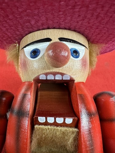 Steinbach Nussknacker Sombrero Fischermann mit Etikett 12" Deutsche Weihnachten - Bild 12 von 18