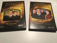 MURDOCH MYSTERIES - The Complete Season 3 & Season 9 DVD’s