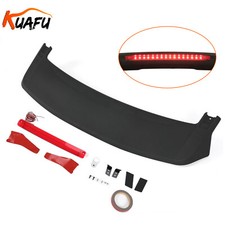 Kuafu For 2007-2011 Honda Crv Cr-v Abs Roof Top Spoiler With Led Brake Light