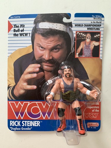 1990 Rick Steiner WCW Action Figure Galoob Sealed ...