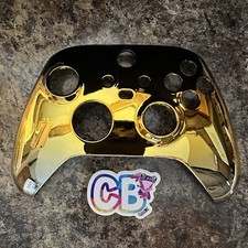 Chrome Black to Gold - Front Faceplate Shell for Xbox Series X/S Controller