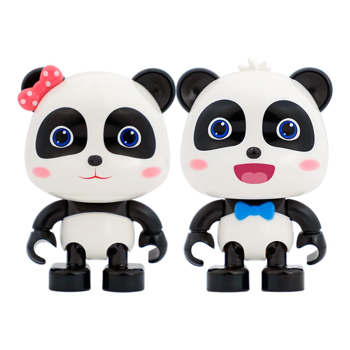 BabyBus Baby Bath Kiki Miu Miu Figure Panda Figure Animal Doll