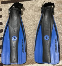 Aqua Lung U.S. Divers Scuba Diving Flippers- S-M 4.5-8.5 - Free Shipping