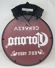 Corona Cerveza Non illuminated Metal/Glass Sign - NIB — photo 2