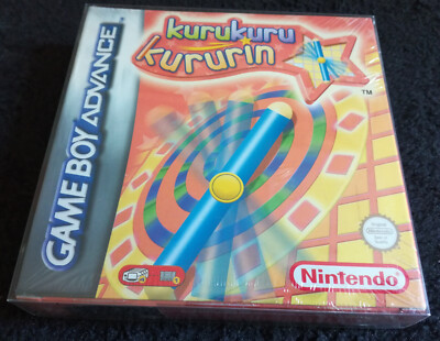 Kuru Kuru Kururin Game Boy Advance GBA Sealed Ohne Red Strip Kurukuru