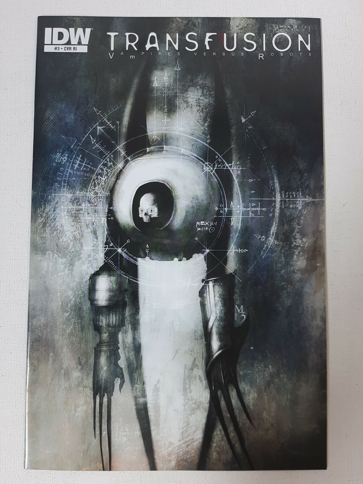 Transfusion #3 RI Variant Cover IDW Comics 2013