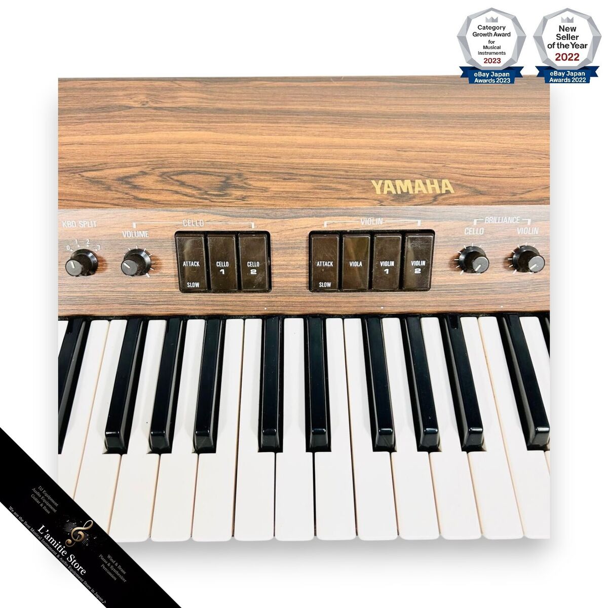 YAMAHA SS30 SYNTHESIZER String-Synth 49-key Multi-Phonic YAMAHA SS30 SYNTHESIZER String-Synth 49-key Multi-Phonic
