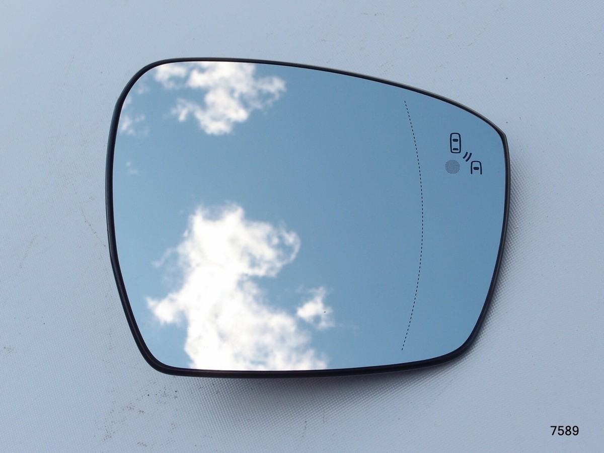 15-22 OEM Ford S-MAX II RIGHT HEATED MIRROR GLASS BLIND SPOT EURO