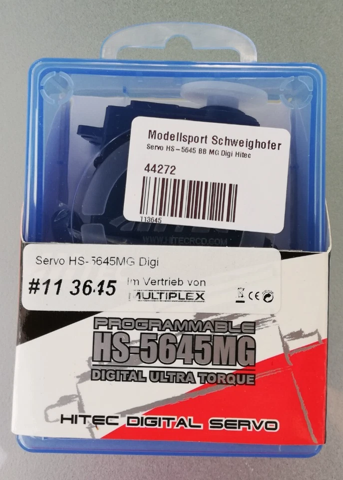 Neu Multiplex Servo HS-5645MG Digi 113645 ultra torque kraftvolles Servo -143- - Bild 2 von 4