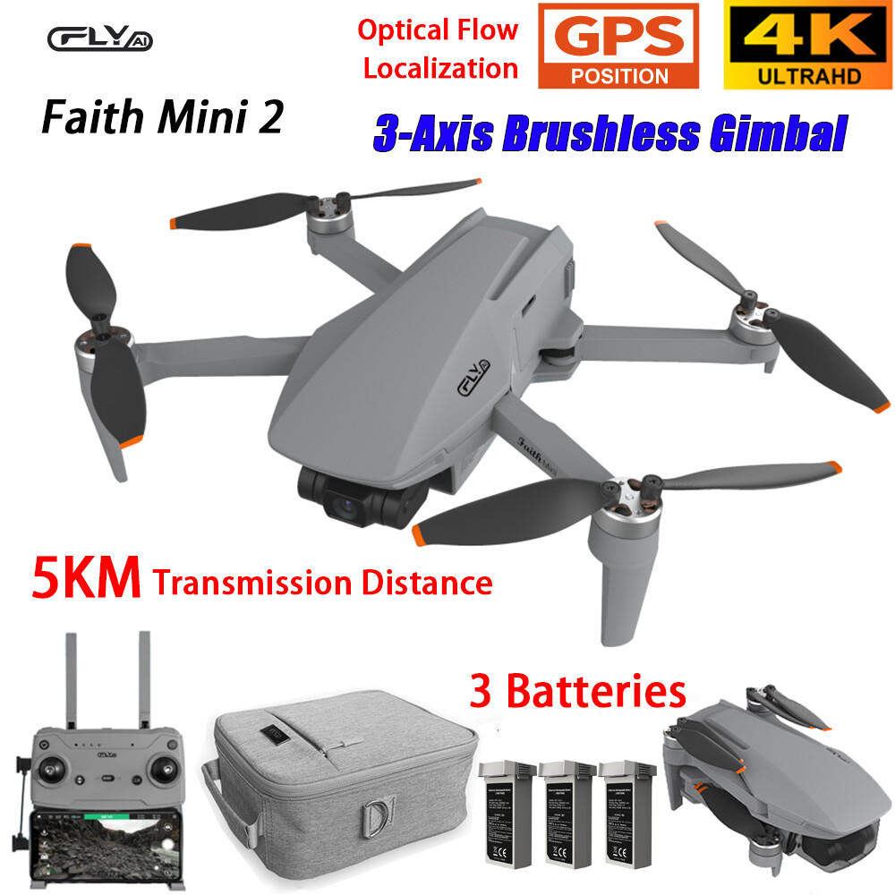 値下げ【展示品】 C-FLY Faith２ ドローン  機能充実 カメラ付 C-FLY Faith Mini2 Drone 4K HD Camera 3-Axis Gimbal 249g 5G