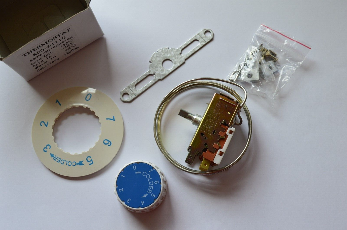 Refrigerator thermostat VC1 K50 P1110 universal regulator single
