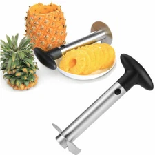 Pineapple Slicer Stainless Steel Cutter Kitchen Fruit Corer Peeler Remover 1pc