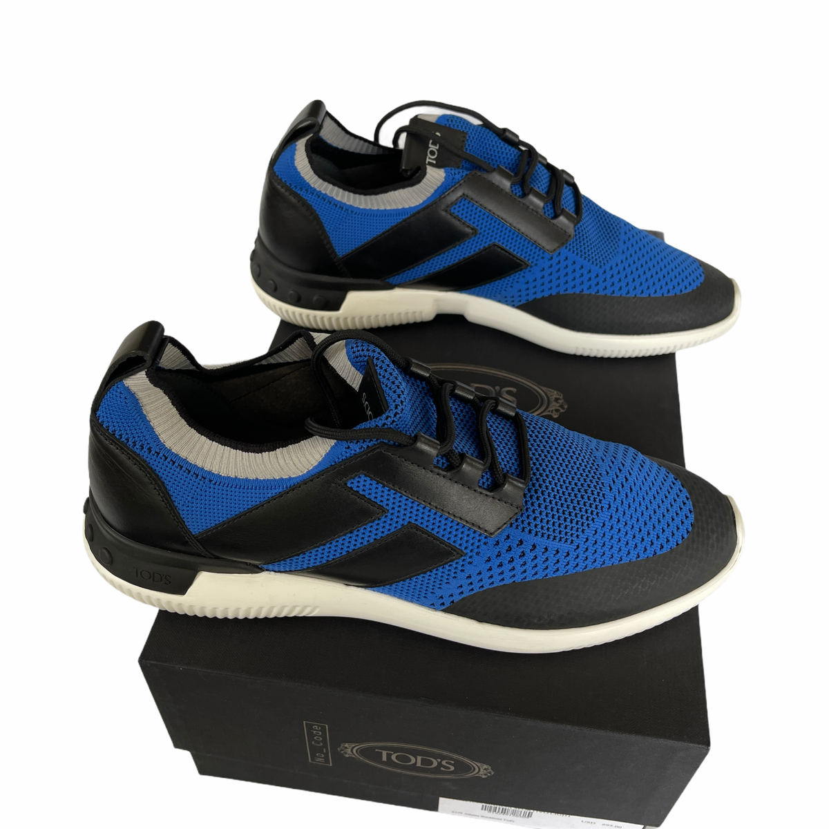 靴 Tod's Modello Sportivo Luxury 56B UK7 Tod's Sportivo Active Leather Sneakers | Black | FARFETCH SG