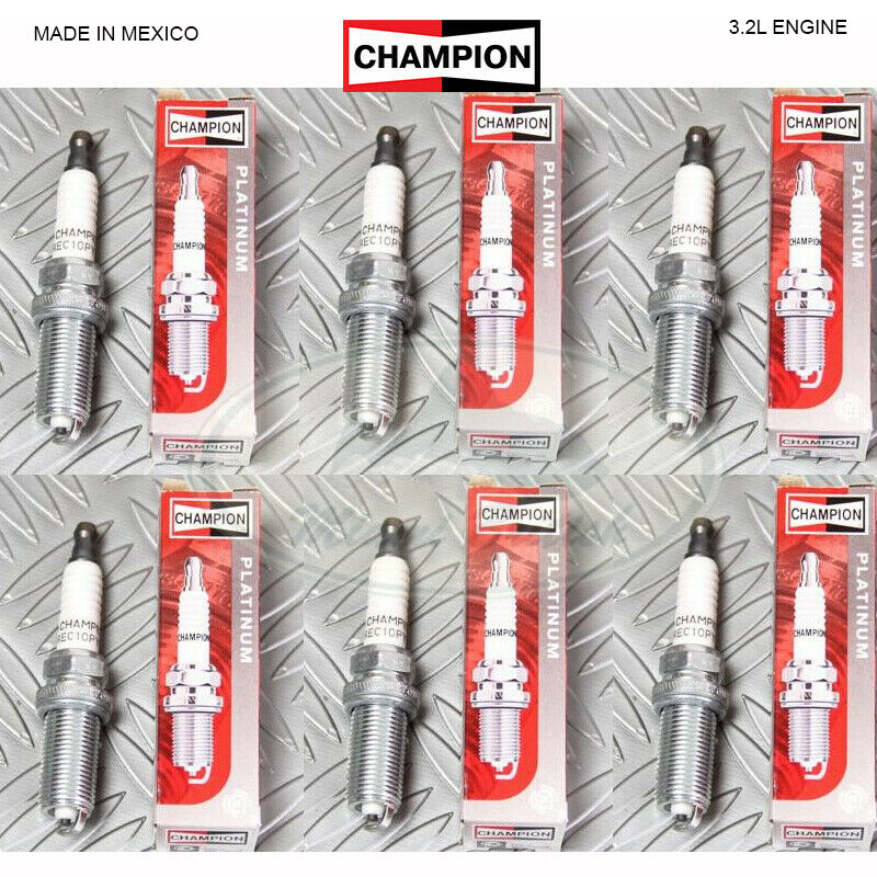 LAND ROVER SPARK PLUG SET x6 FREELANDER 2 LR2 3.2L LR005483 CHAMPION