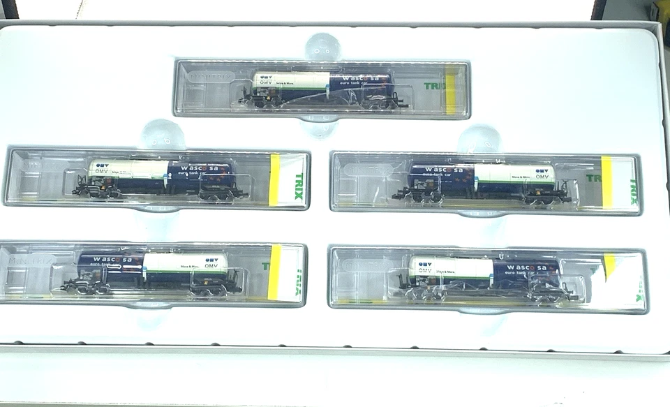 Minitrix N-Scale  15274  Kesselwagen-Tank Car Set NIB - Image 3 of 4