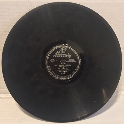 RARE DOO WOP R&B 78 Ravens & Dinah Washington Hey Good Lookin G+