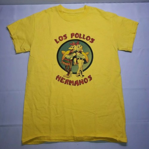 Camiseta pequeña estilo retro TV Breaking Bad "Los Pollos Hermanos" para hombre - Imagen 2 de 11