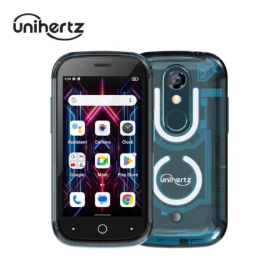 Unihertz Jelly Star Kleinstes Android 13 4G Smartphone Blau 8+256GB Speicher NFC