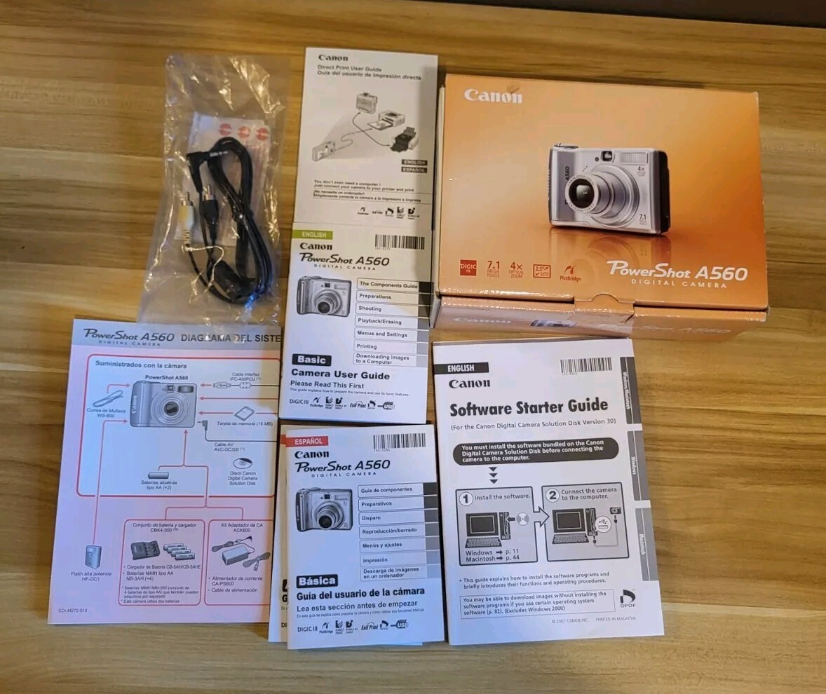 Power Shot Manual Canon Powershot A550 Canon Powershot A550