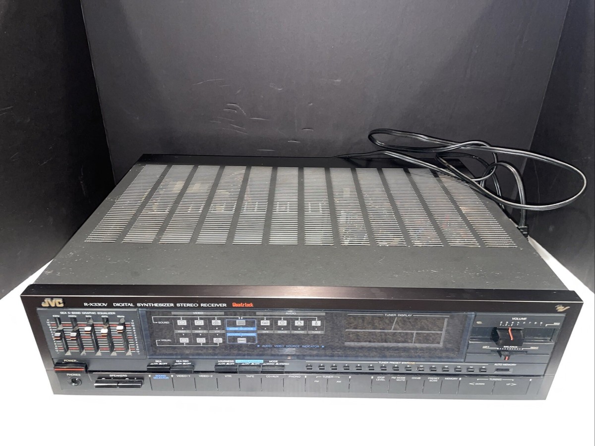 JVC R-X330V Digital Synthesizer AV Stereo Receiver - Works | eBay