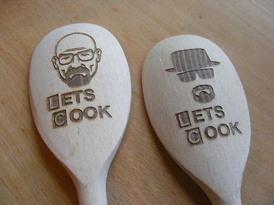 BREAKING BAD CALL SAUL WALT KÜCHE BACKEN HOLZLÖFFEL LASSEN SIE UNS KOCHEN GESCHENKIDEE UK