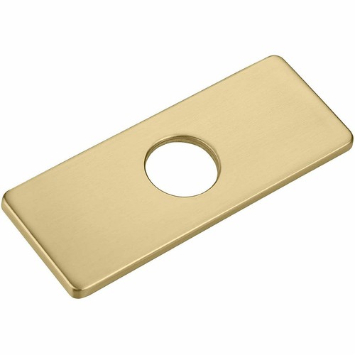 6" Bathroom Kitchen Sink Faucet Hole Cover Stainless Deck Plate 3 Hole Cover Cap - Picture 8 of 15