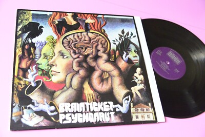 BRAINTICKET LP PSYCHONAUT GERMANY 1975 NM !!!!!!