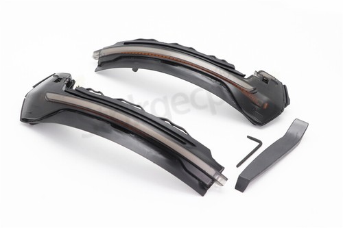2x LED Sequential Side Mirror Turn Signal Light For Audi A3 8V S3 RS3 2013-2020 - Picture 8 of 21