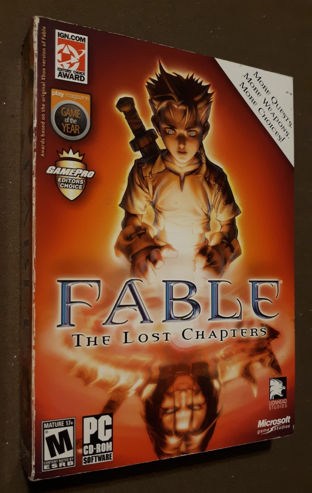 MISSING DISC1, Fable The Lost Chapters Boxed RPG Game PC-CD-ROM 2005 ...